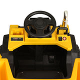 Ride On Cars: Rigo Kids Electric Ride On Car Dumptruck Loader Toy Cars 12V Yellow