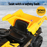 Ride On Cars: Rigo Kids Electric Ride On Car Dumptruck Loader Toy Cars 12V Yellow