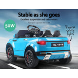 Ride On Cars: Rigo Kids Electric Ride On Car SUV Range Rover-inspired Toy Cars Remote 12V Blue