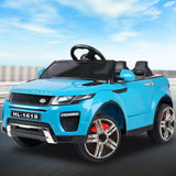 Ride On Cars: Rigo Kids Electric Ride On Car SUV Range Rover-inspired Toy Cars Remote 12V Blue