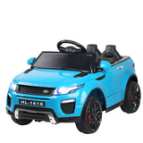Ride On Cars: Rigo Kids Electric Ride On Car SUV Range Rover-inspired Toy Cars Remote 12V Blue