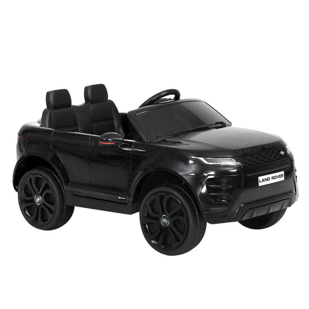 Ride On Cars: Kids Electric Ride On Car Land Rover Licensed Toy Cars Remote 12V Battery Black