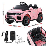 Ride On Cars: Rigo Kids Electric Ride On Car Range Rover-inspired Toy Cars Remote 12V Pink