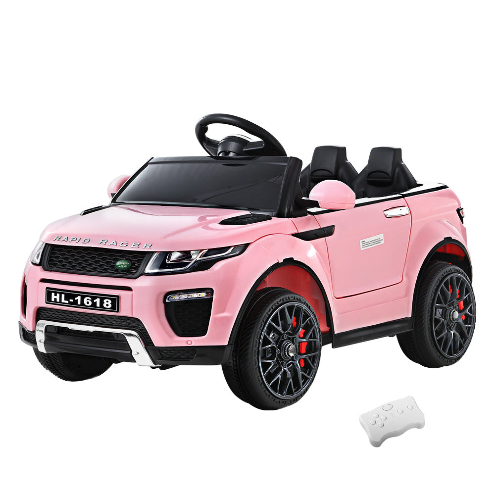 Ride On Cars: Rigo Kids Electric Ride On Car Range Rover-inspired Toy Cars Remote 12V Pink