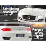 Ride On Cars: Kids Electric Ride On Car Bentley Licensed EXP12 Toy Cars Remote 12V White