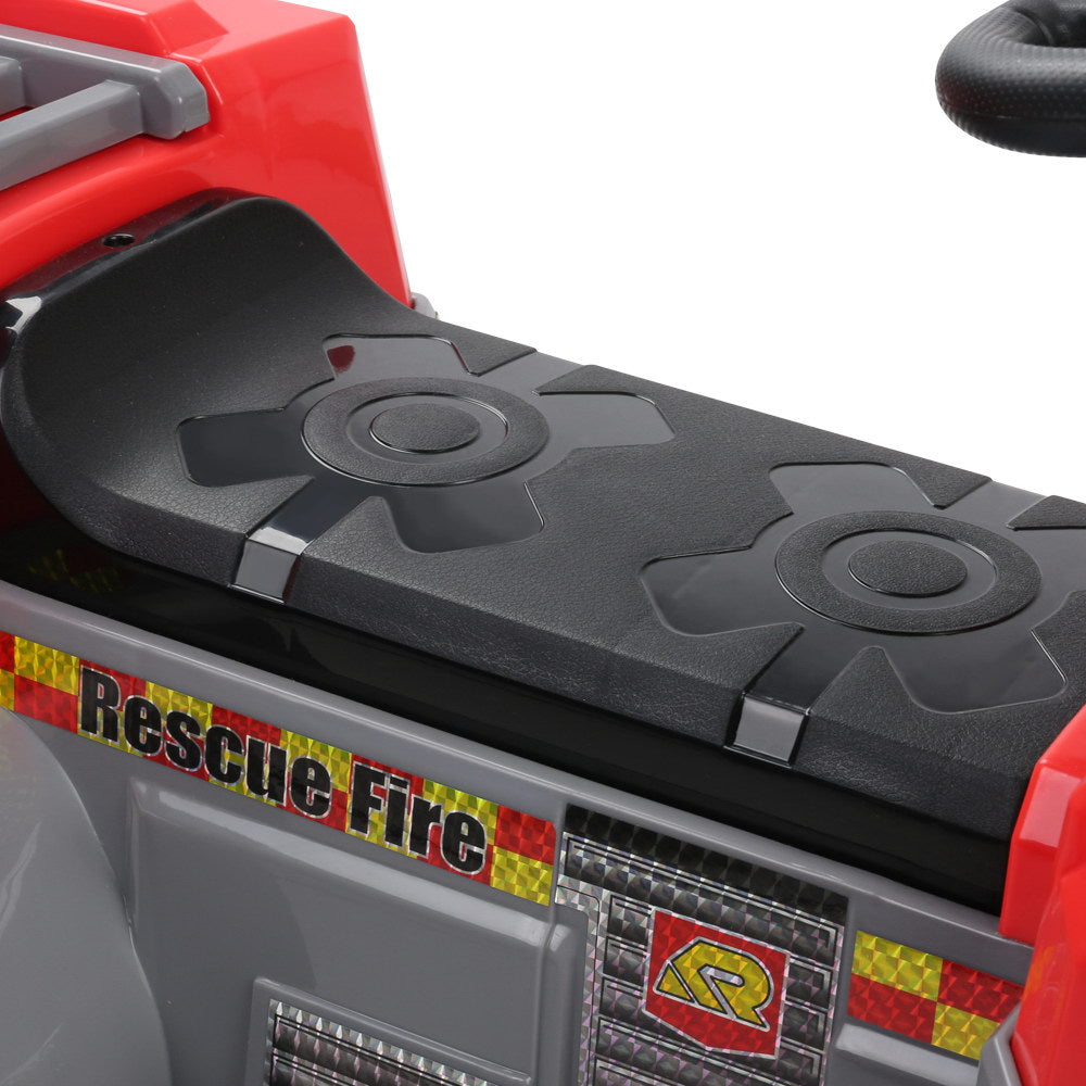 Ride On Cars: Rigo Kids Electric Ride On Car Fire Engine Fighting Truck Toy Cars 6V Red