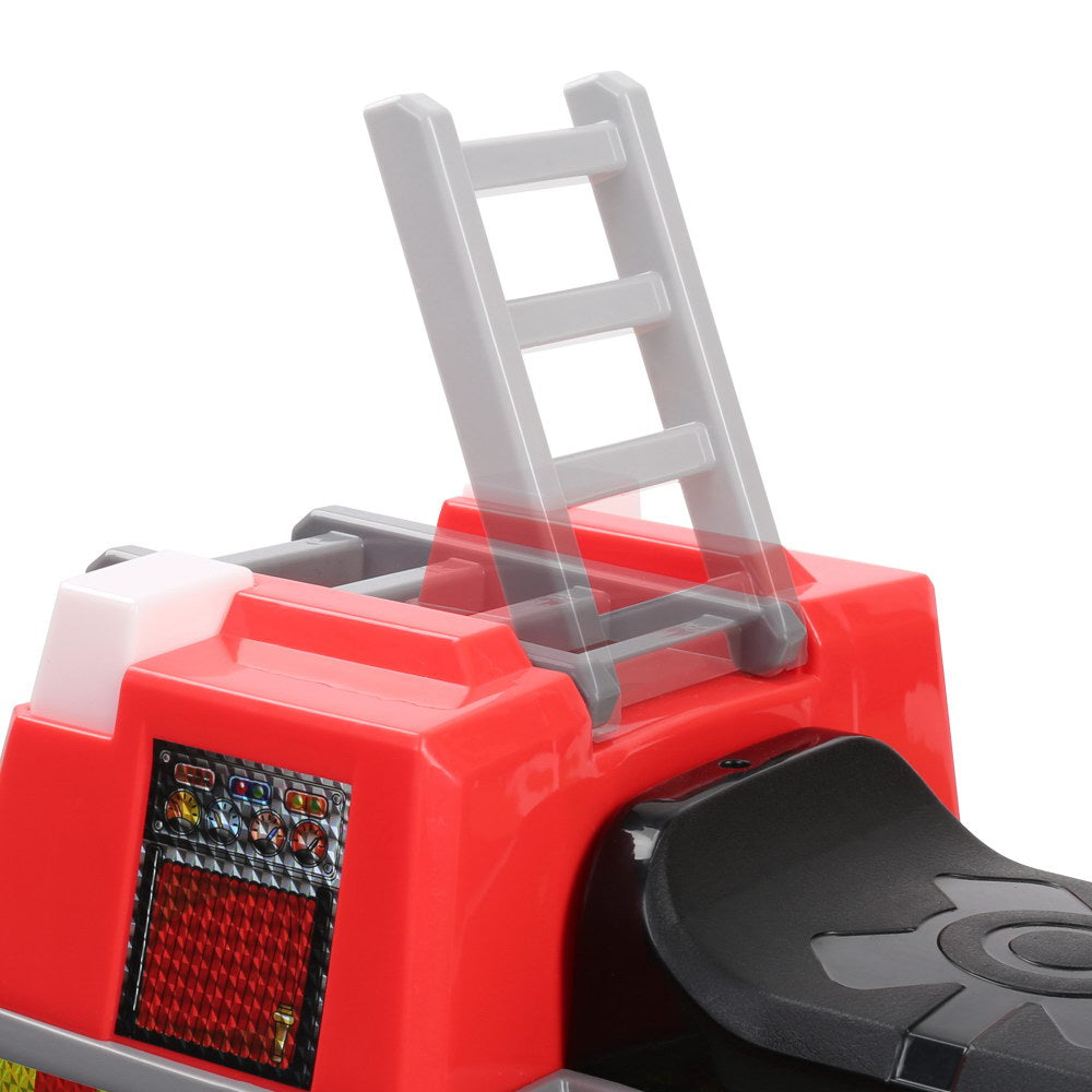 Ride On Cars: Rigo Kids Electric Ride On Car Fire Engine Fighting Truck Toy Cars 6V Red