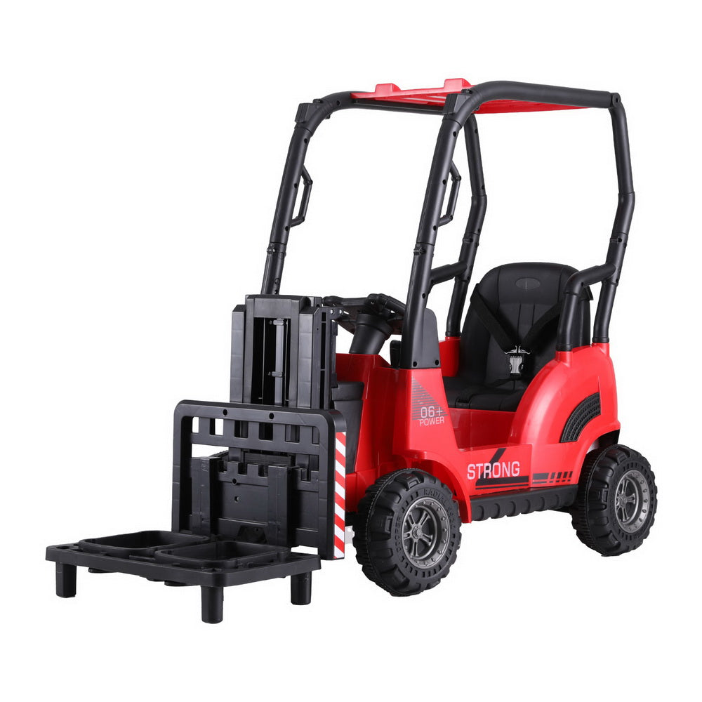 Ride On Cars: Rigo Kids Electric Ride On Car Forklift Loader Toys Cars Horn Remote 12V Red