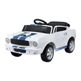 Ride On Cars: Kids Electric Ride On Car Licensed GT350 Outdoor Toys Cars Music Remote White