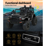 Ride On Cars: Rigo Kids Electric Ride On Car Jeep Toy Cars Remote 12V Black
