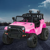 Ride On Cars: Rigo Kids Electric Ride On Car Jeep Toy Cars Remote 12V Pink
