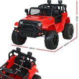 Ride On Cars: Rigo Kids Electric Ride On Car Jeep Toy Cars Remote 12V Red