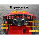 Ride On Cars: Rigo Kids Electric Ride On Car Jeep Toy Cars Remote 12V Red