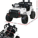 Ride On Cars: Rigo Kids Electric Ride On Car Jeep Toy Cars Remote 12V White