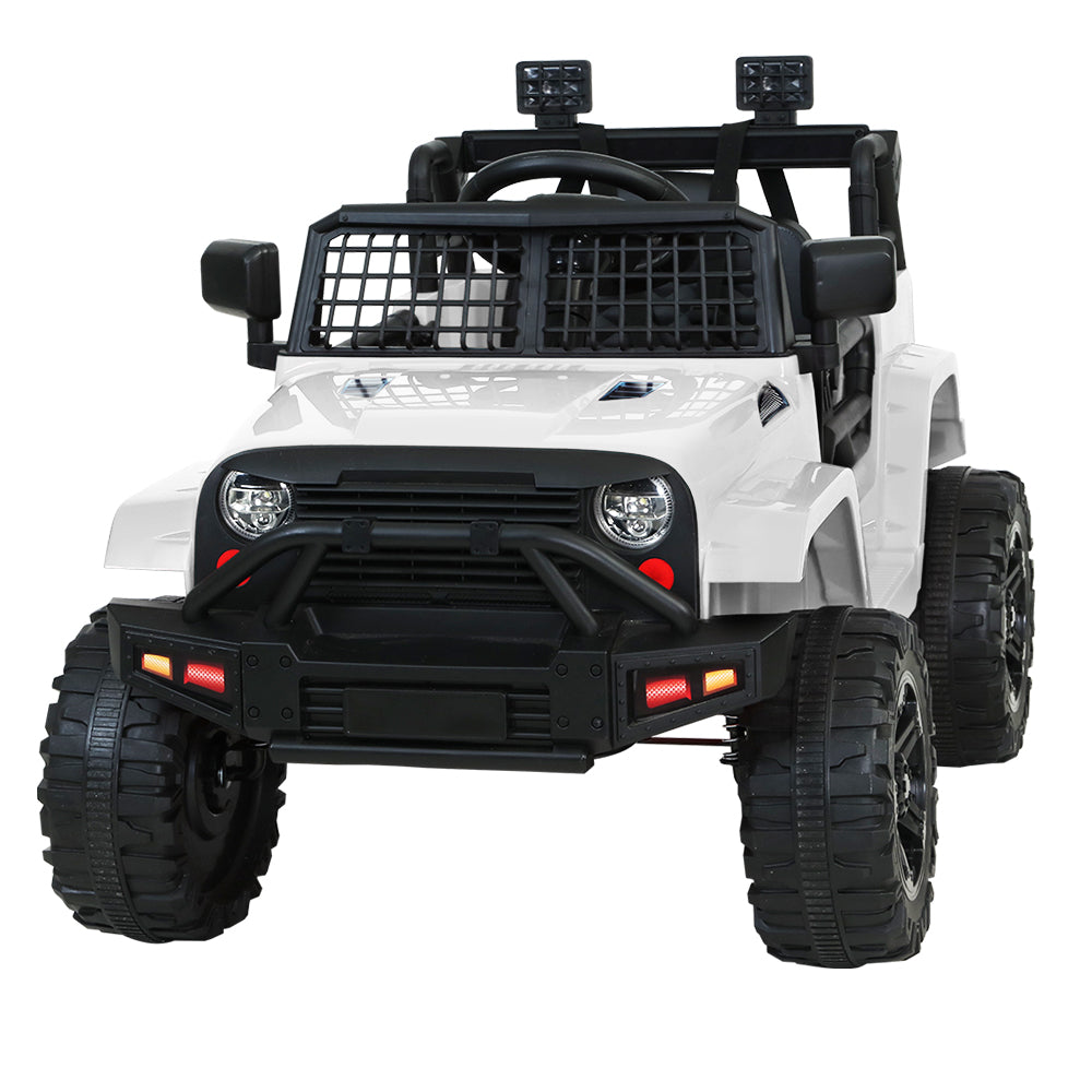 Ride On Cars: Rigo Kids Electric Ride On Car Jeep Toy Cars Remote 12V White