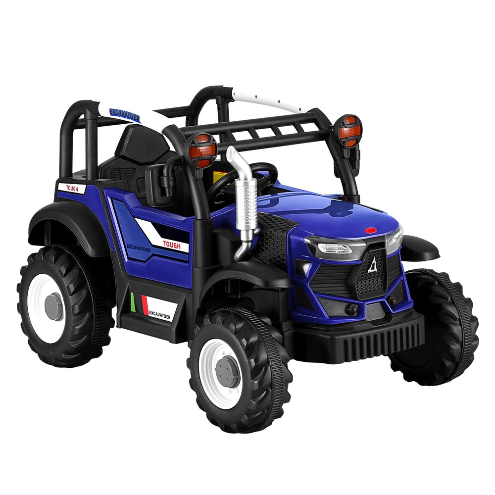 Ride On Cars: Rigo Kids Electric Ride On Car Off Road Jeep Remote 12V Blue