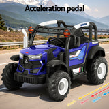 Ride On Cars: Rigo Kids Electric Ride On Car Off Road Jeep Remote 12V Blue