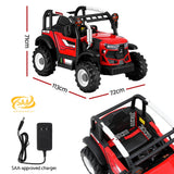 Ride On Cars: Rigo Kids Electric Ride On Car Off Road Jeep Remote 12V Red