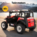 Ride On Cars: Rigo Kids Electric Ride On Car Off Road Jeep Remote 12V Red
