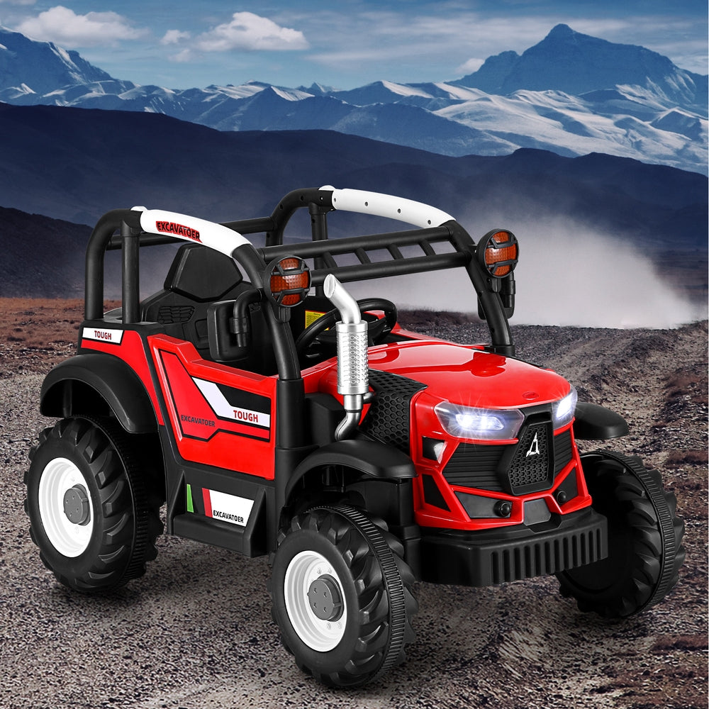 Ride On Cars: Rigo Kids Electric Ride On Car Off Road Jeep Remote 12V Red