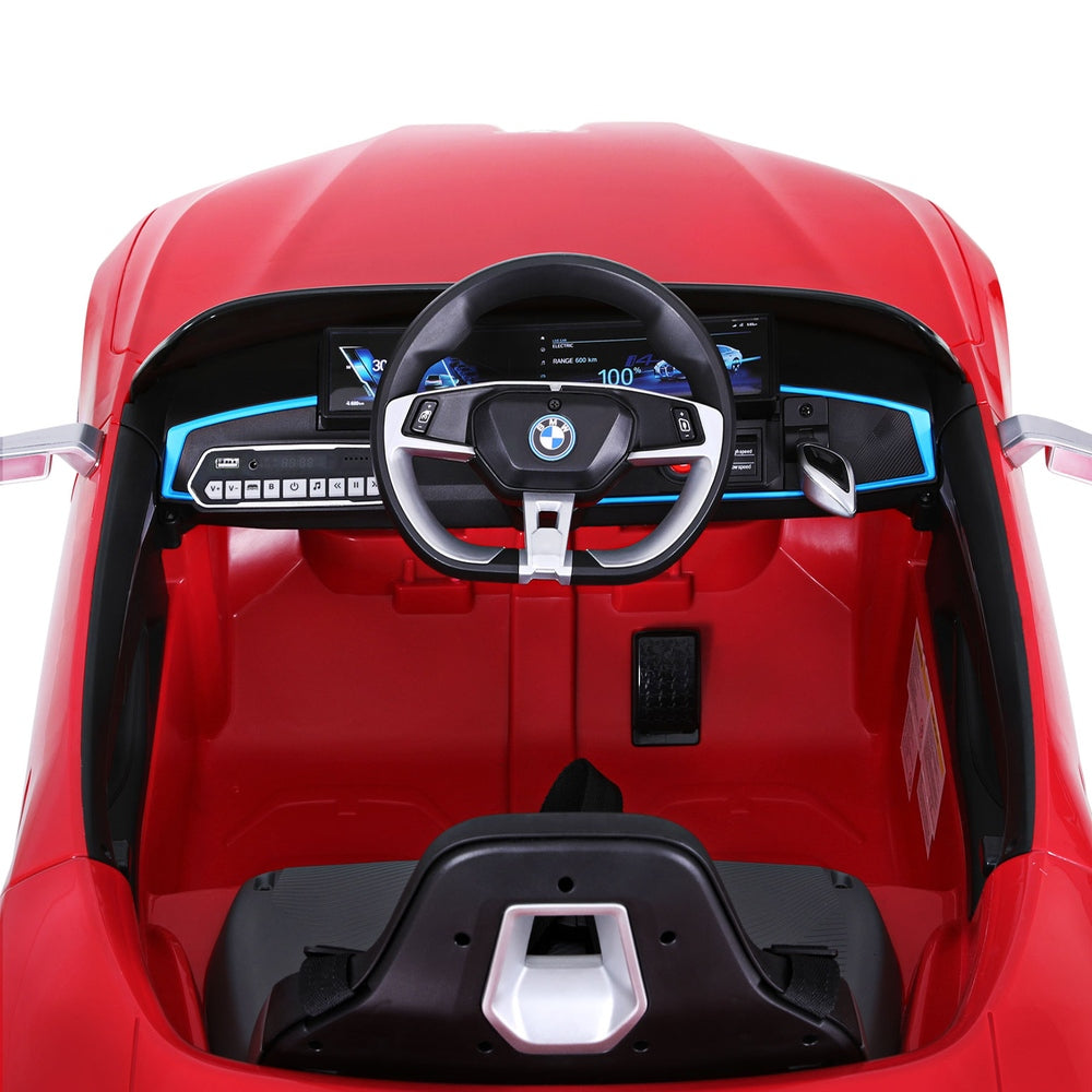 Ride On Cars: Kids Ride On Car BMW Licensed I4 Sports Remote Control Electric Toys 12V Red