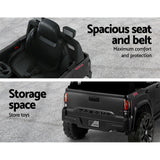 Ride On Cars: Kids Electric Ride On Car Toyota Tacoma Off Road Jeep Toy Cars Remote 12V Black