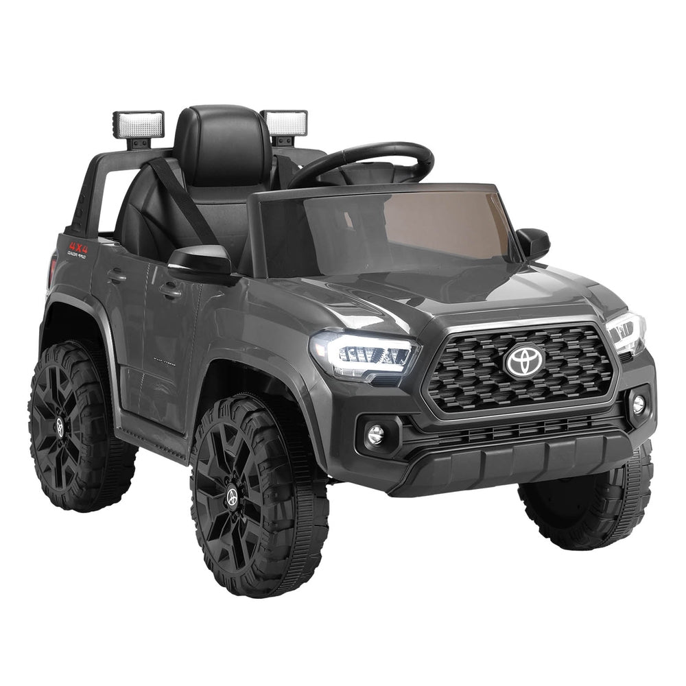 Ride On Cars: Kids Electric Ride On Car Toyota Tacoma Off Road Jeep Toy Cars Remote 12V Grey