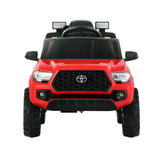 Ride On Cars: Kids Electric Ride On Car Toyota Tacoma Off Road Jeep Toy Cars Remote 12V Red