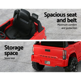 Ride On Cars: Kids Electric Ride On Car Toyota Tacoma Off Road Jeep Toy Cars Remote 12V Red