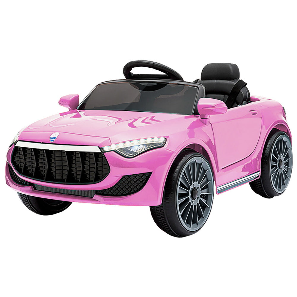 Ride On Cars: Rigo Kids Electric Ride On Car Toys Cars Headlight Music Remote Control 12V Pink