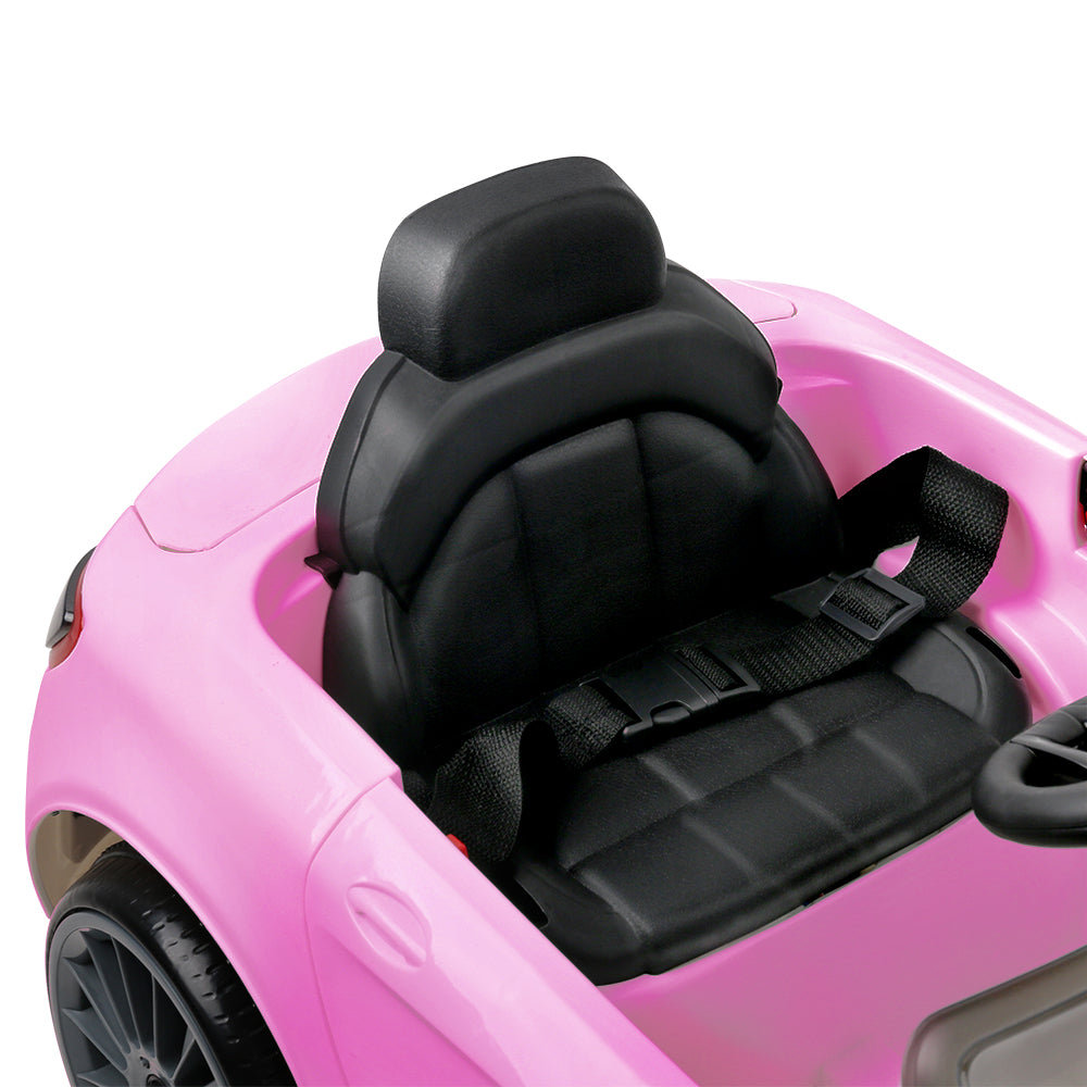 Ride On Cars: Rigo Kids Electric Ride On Car Toys Cars Headlight Music Remote Control 12V Pink