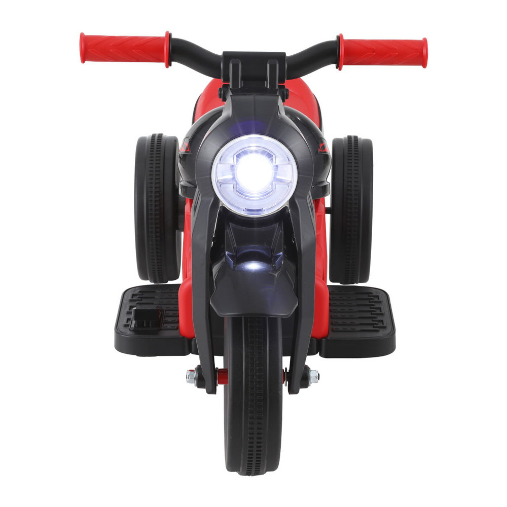 Ride On Cars: Rigo Kids Ride On Car Motorcycle Motorbike with Bubble Maker Electric Toy 6V Red