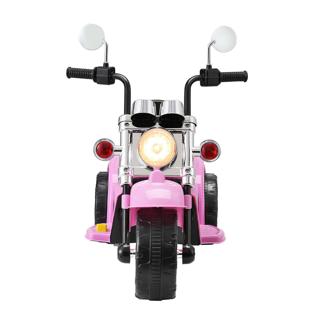 Ride On Cars: Rigo Kids Ride On Car Motorcycle Motorbike Electric Toys Horn Music 6V Pink