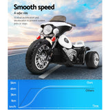 Bikes & Scooters: Rigo Kids Electric Ride On Patrol Police Car Harley-Inspired 6V Black