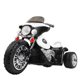 Bikes & Scooters: Rigo Kids Electric Ride On Patrol Police Car Harley-Inspired 6V Black