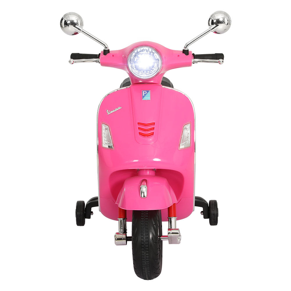Bikes & Scooters: Kids Electric Ride On Car Motorcycle Motorbike Vespa Licensed GTS Pink
