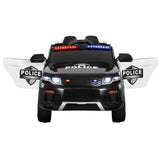 Ride On Cars: Electric Ride On Car Rigo Kids Patrol Police Ride On Cars Horn Music Remote Black