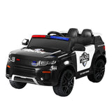 Ride On Cars: Electric Ride On Car Rigo Kids Patrol Police Ride On Cars Horn Music Remote Black