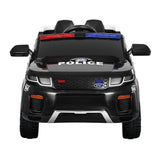 Ride On Cars: Electric Ride On Car Rigo Kids Patrol Police Ride On Cars Horn Music Remote Black