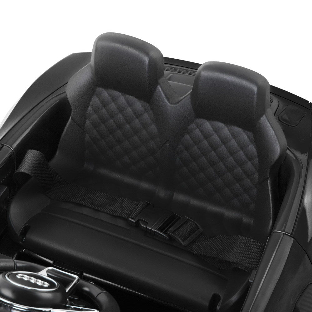 Ride On Cars: Kids Ride On Car Audi R8 Licensed Sports Electric Toy Cars Black