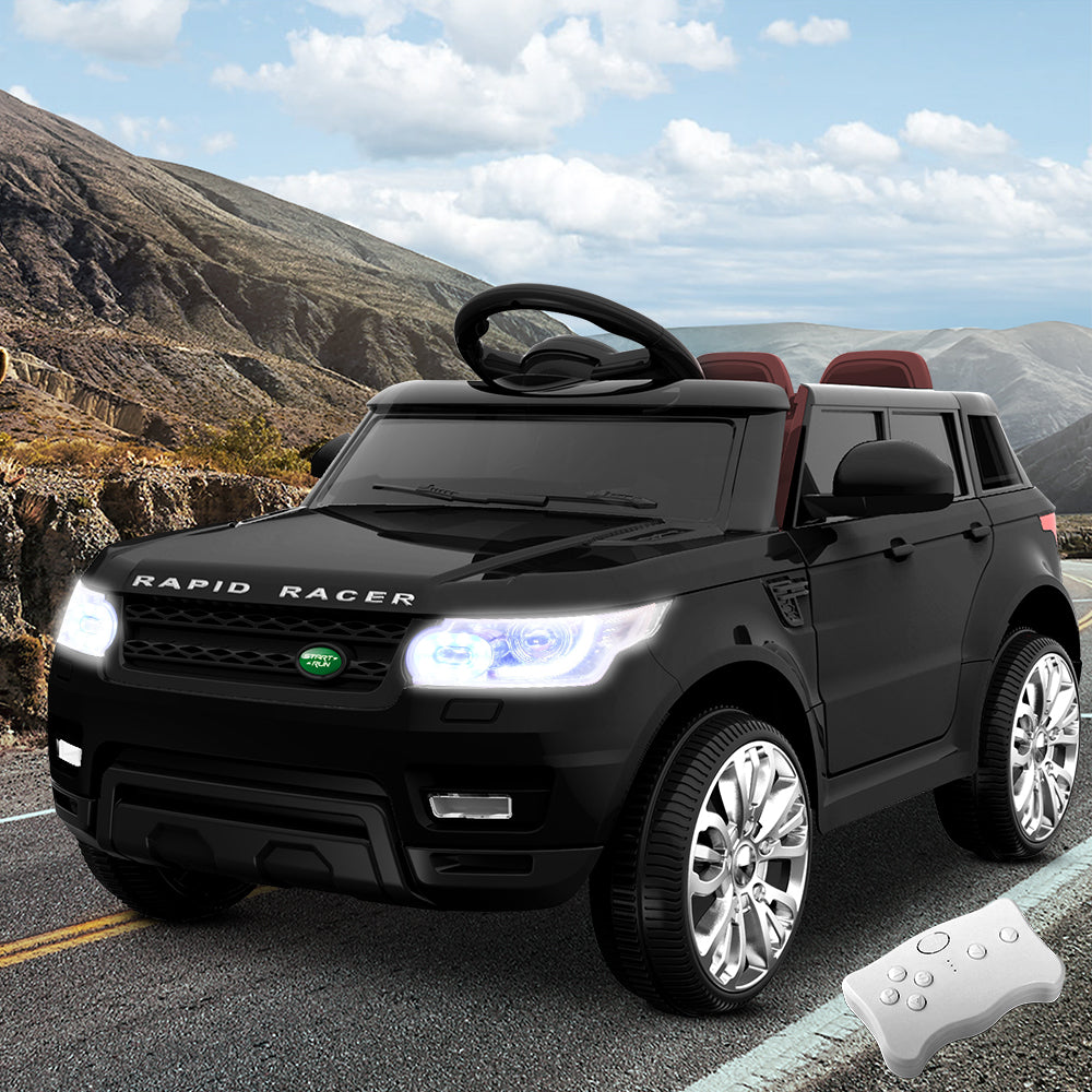 Ride On Cars: Rigo Ride On Car Kids Electric Ride On Cars SUV Remote 12V Black