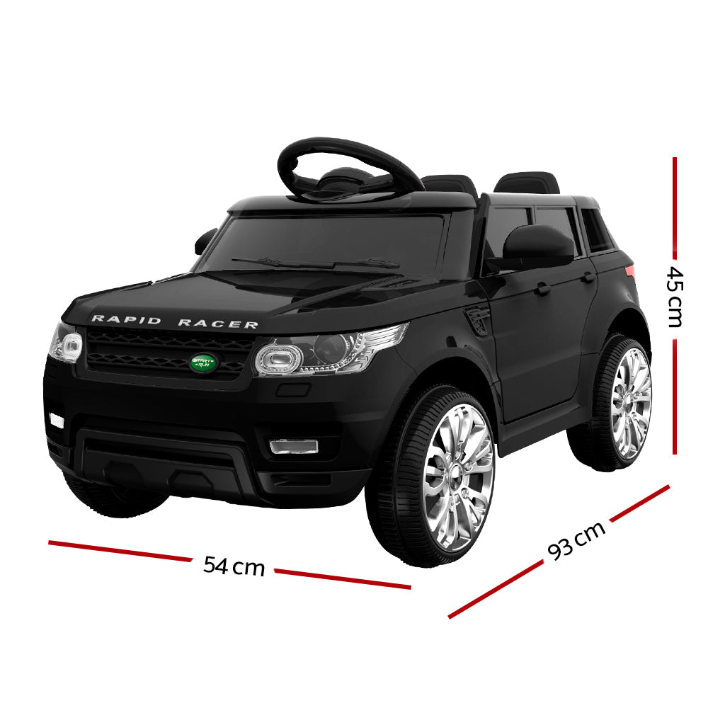 Ride On Cars: Rigo Ride On Car Kids Electric Ride On Cars SUV Remote 12V Black