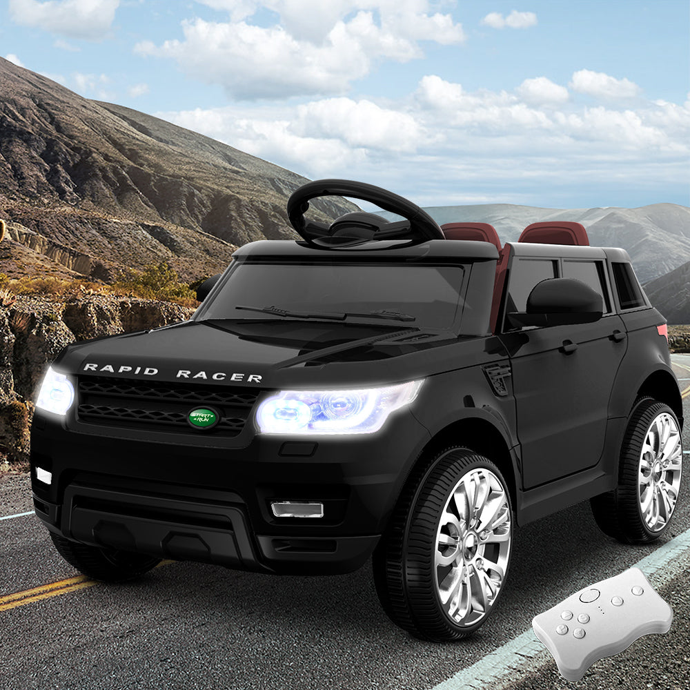 Ride On Cars: Rigo Ride On Car Kids Electric Ride On Cars SUV Remote 12V Black