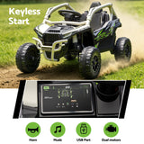 Rigo Kids Electric Ride On Car Black Pink Ride-On Toy with Remote Control
