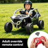 Rigo Kids Electric Ride On Car Black Pink Ride-On Toy with Remote Control