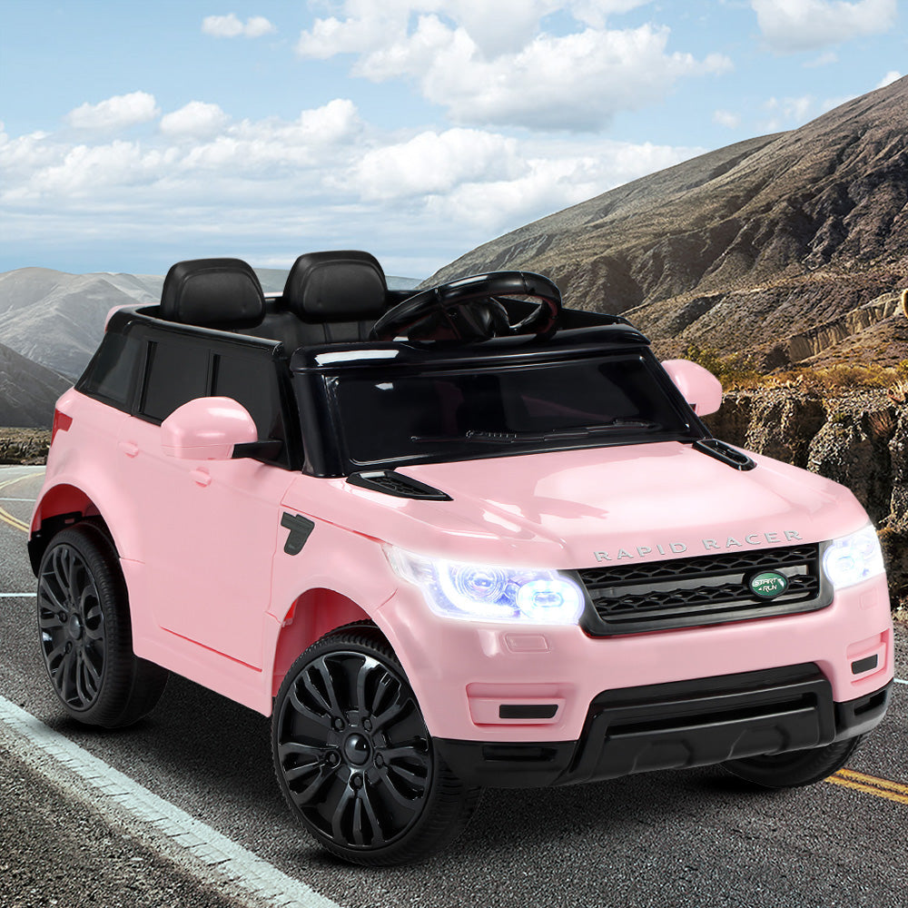 Ride On Cars: Rigo Ride On Car Kids Electric Ride On Cars SUV Remote 12V Pink