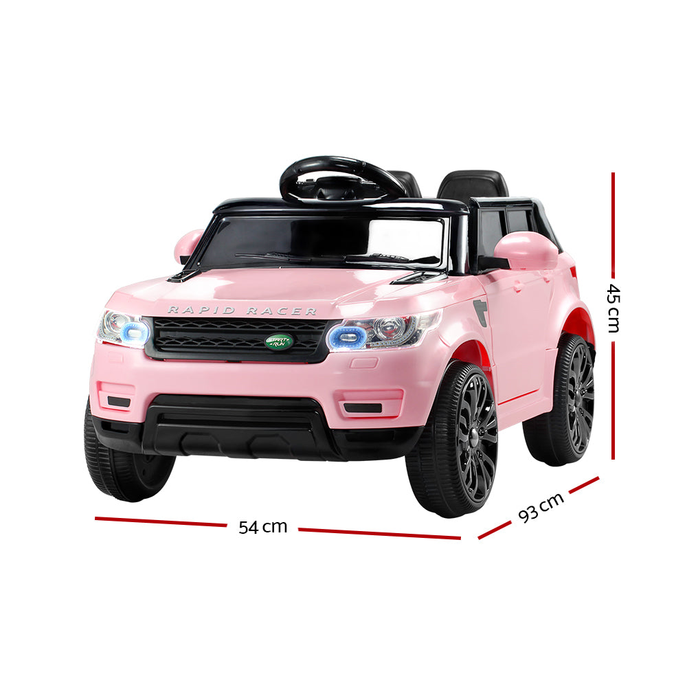 Ride On Cars: Rigo Ride On Car Kids Electric Ride On Cars SUV Remote 12V Pink