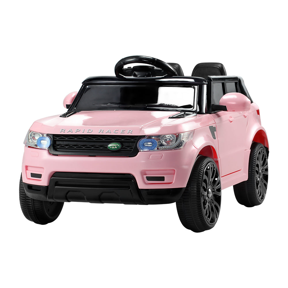Ride On Cars: Rigo Ride On Car Kids Electric Ride On Cars SUV Remote 12V Pink