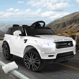 Ride On Cars: Rigo Kids Electric Ride On Car SUV Range Rover-inspired Cars Remote 12V White