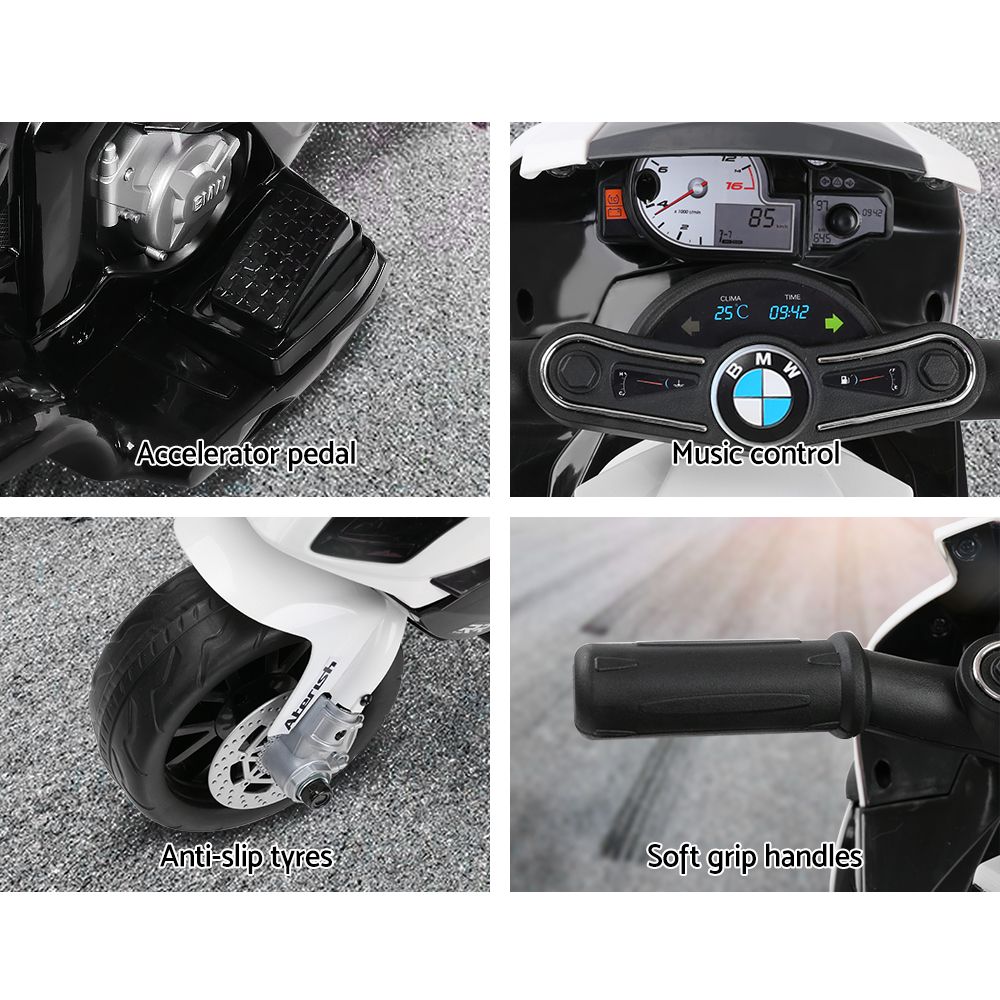 Bikes & Scooters: Kids Ride On Car Electric Ride On Cars Motorcycle Motorbike BMW Licensed S1000RR Black